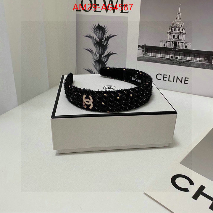 Hair band-Chanel cheap replica ID: AG4587 $: 29USD