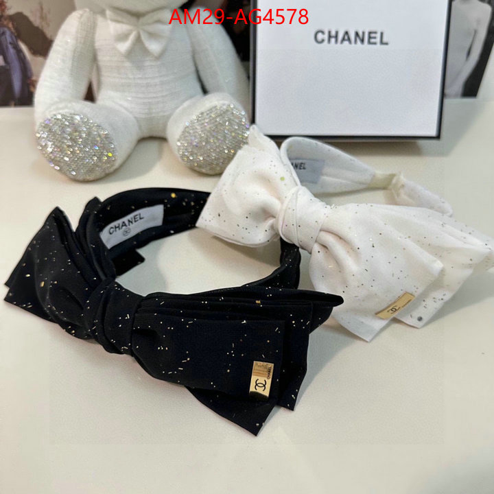 Hair band-Chanel what's best ID: AG4578 $: 29USD