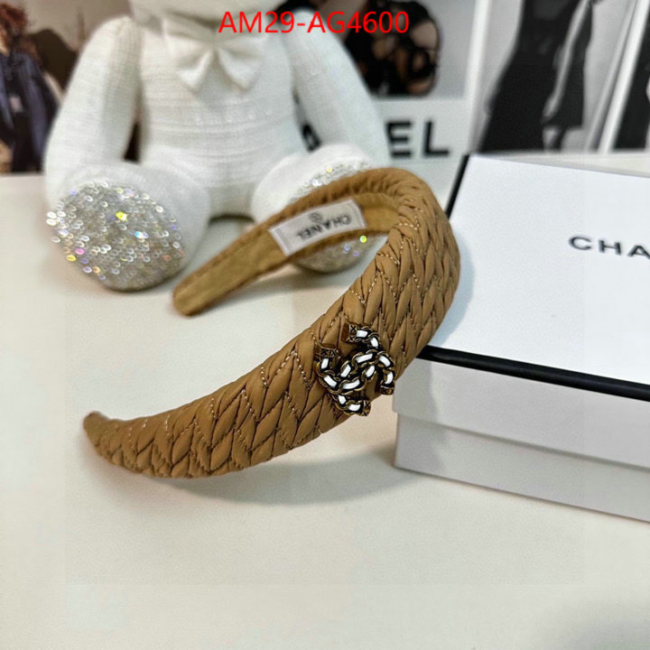 Hair band-Chanel same as original ID: AG4600 $: 29USD