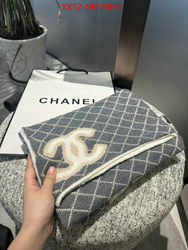 Scarf-Chanel replica 1:1 ID: MG5883 $: 52USD