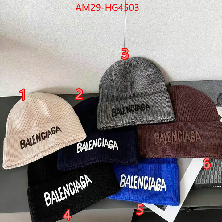 Cap(Hat)-Balenciaga perfect quality ID: HG4503 $: 29USD