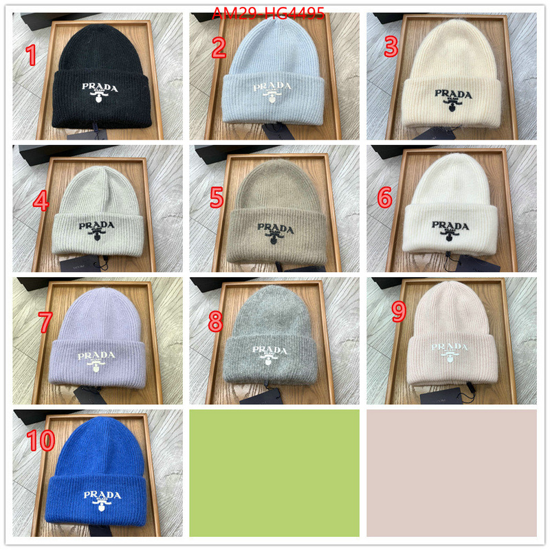 Cap (Hat)-Prada high ID: HG4495 $: 29USD