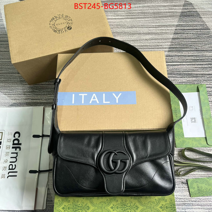 Gucci Bags(TOP)-Handbag- top quality designer replica ID: BG5813 $: 245USD