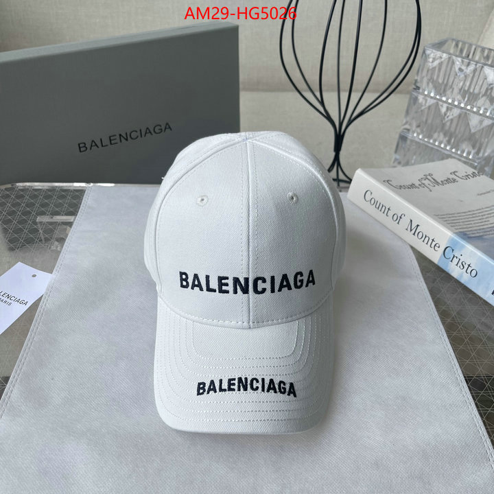 Cap(Hat)-Balenciaga where could you find a great quality designer ID: HG5026 $: 29USD