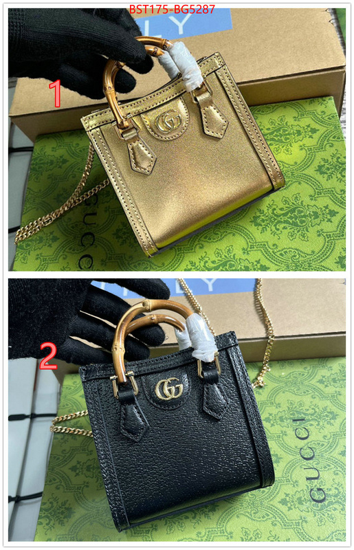 Gucci Bags(TOP)-Diana-Bamboo- buy replica ID: BG5287 $: 175USD,