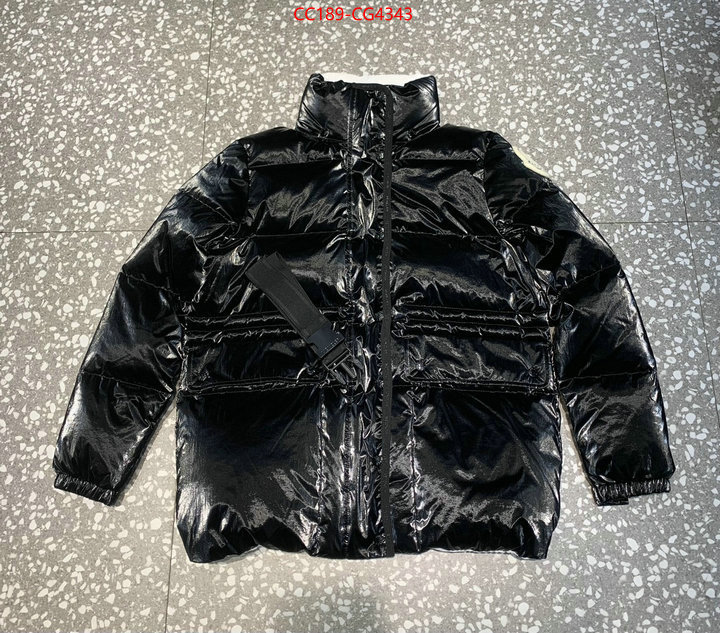 Down jacket Women-Moncler customize best quality replica ID: CG4343 $: 189USD