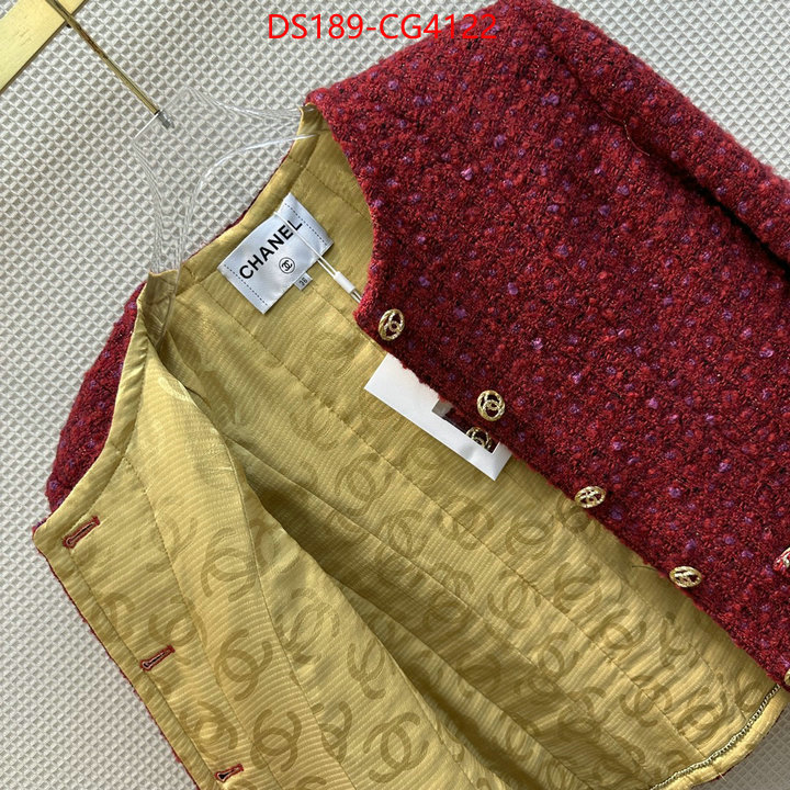 Clothing-Chanel where can i buy ID: CG4122 $: 189USD