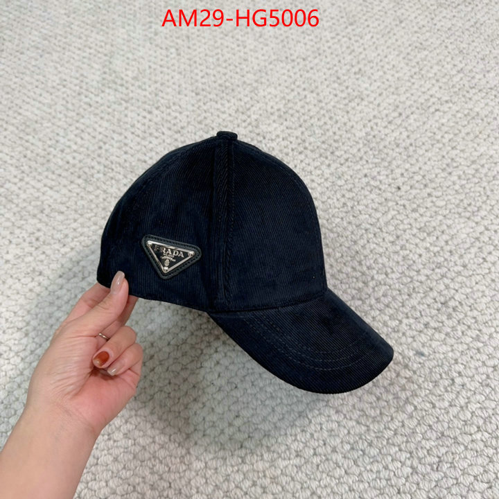 Cap (Hat)-Prada replica 1:1 high quality ID: HG5006 $: 29USD