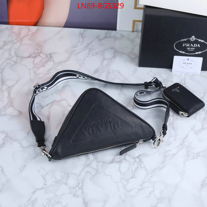 Prada Bags (4A)-Triangle only sell high-quality ID: BG5329 $: 89USD