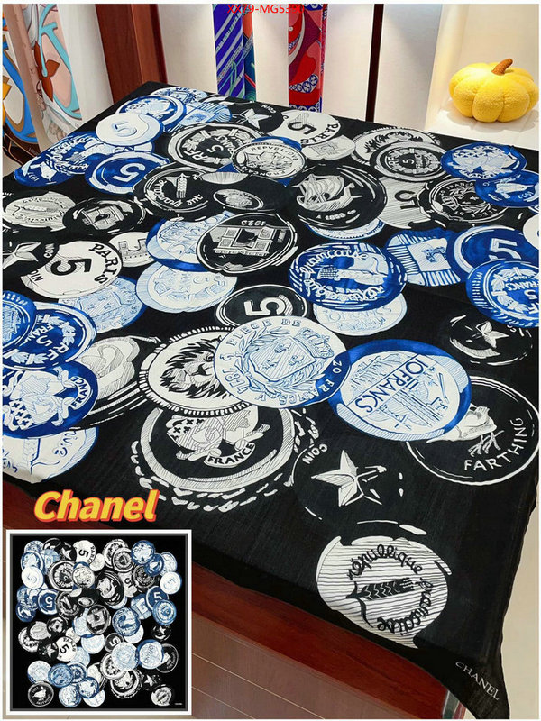 Scarf-Chanel what's the best to buy replica ID: MG5390 $: 79USD