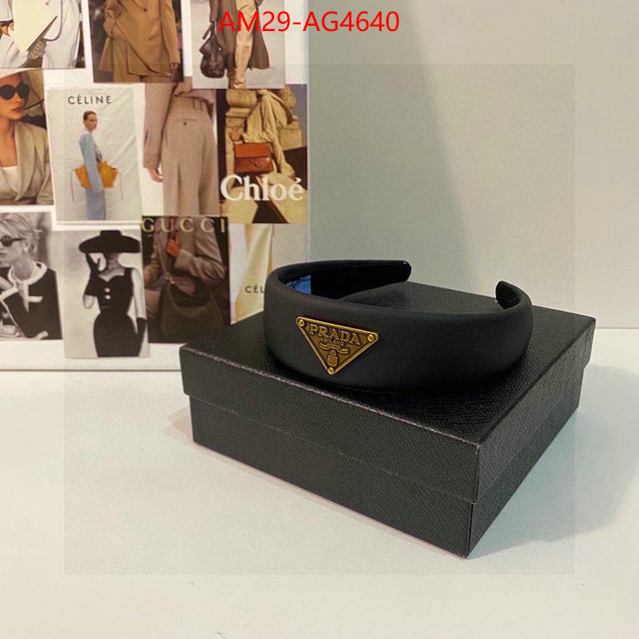 Hair band-Prada fake high quality ID: AG4640 $: 29USD