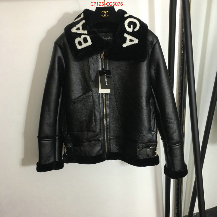 Clothing-Balenciaga for sale cheap now ID: CG6076 $: 125USD