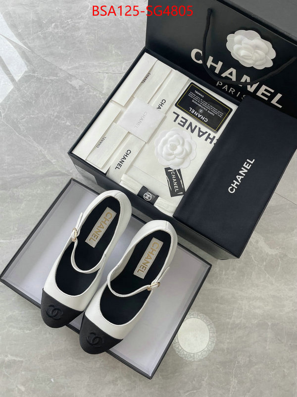 Women Shoes-Chanel aaaaa+ class replica ID: SG4805 $: 125USD