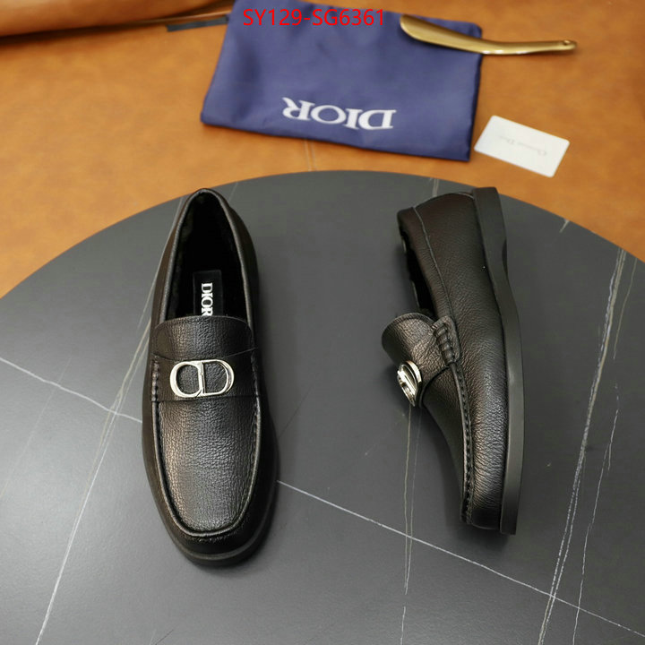 Men shoes-Dior store ID: SG6361 $: 129USD