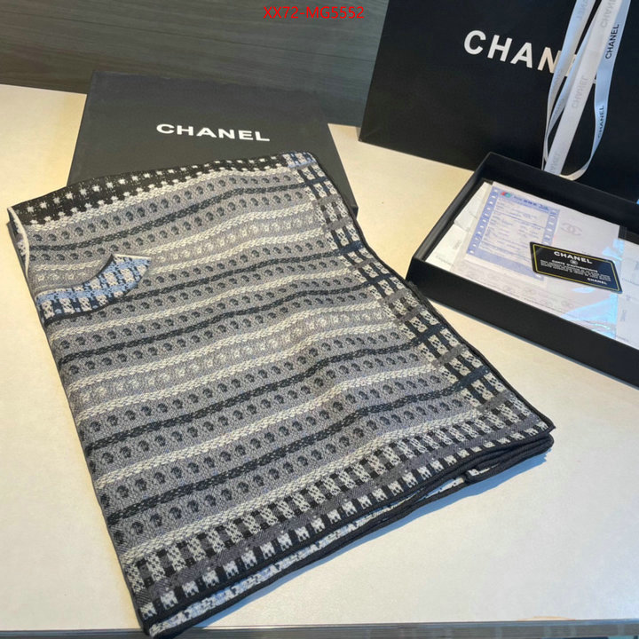 Scarf-Chanel where to find best ID: MG5552 $: 72USD