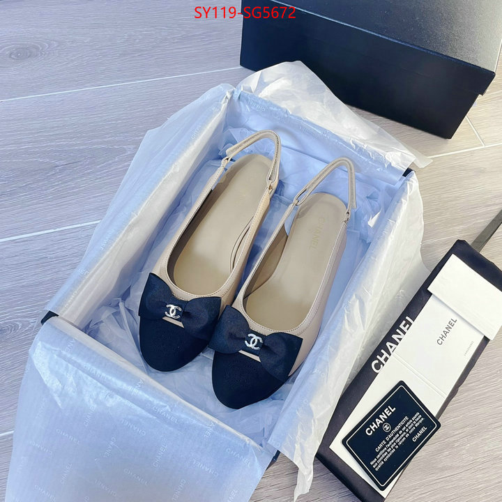 Women Shoes-Chanel buy replica ID: SG5672 $: 119USD