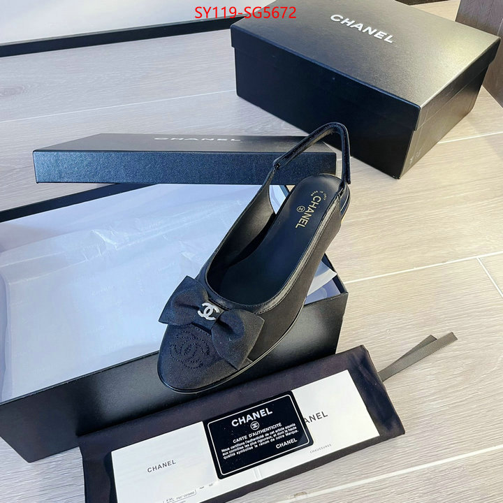 Women Shoes-Chanel buy replica ID: SG5672 $: 119USD