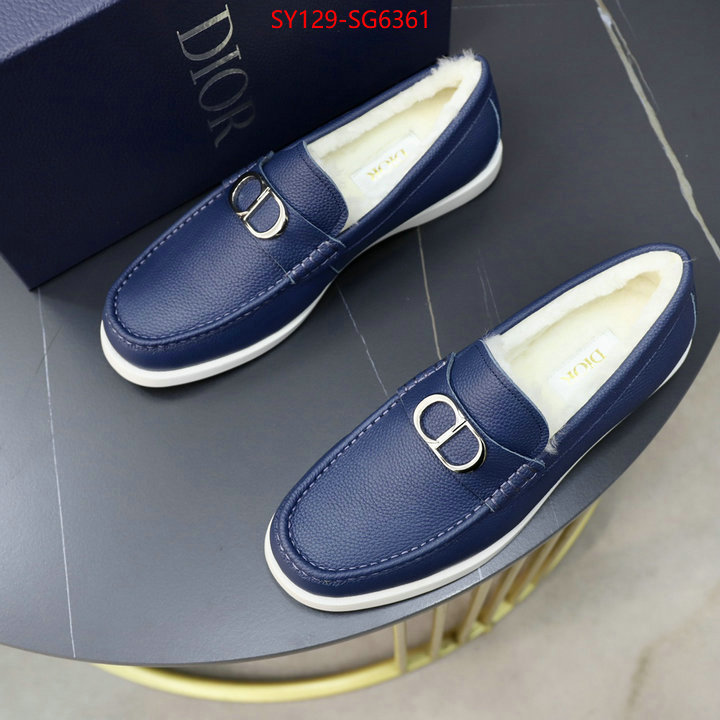 Men shoes-Dior store ID: SG6361 $: 129USD