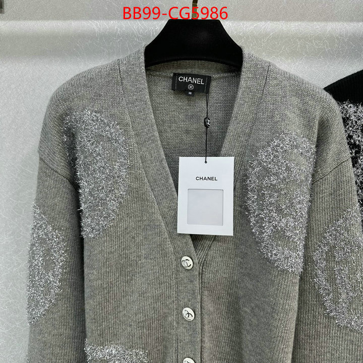 Clothing-Chanel only sell high-quality ID: CG5989 $: 99USD