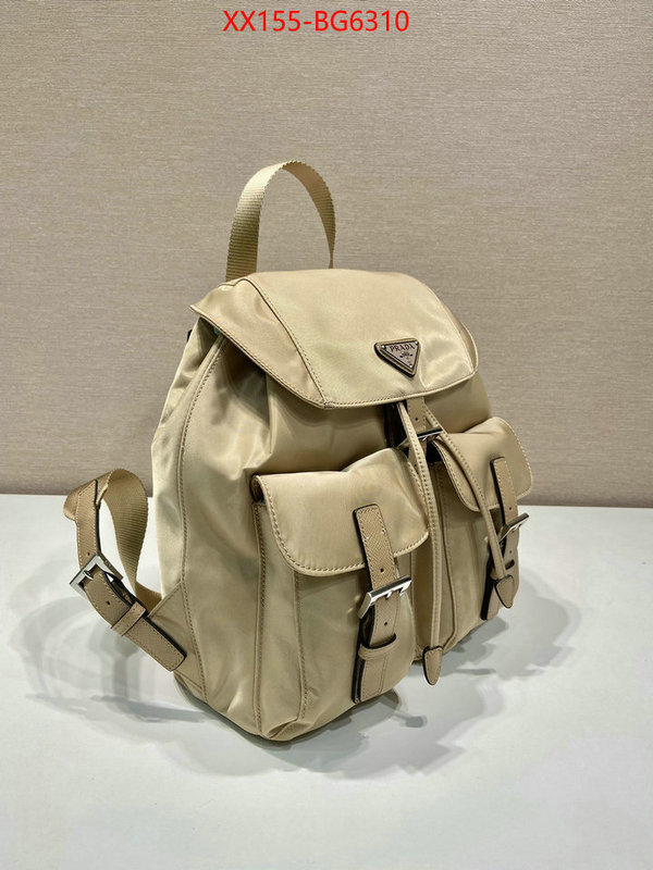 Prada Bags (TOP)-Backpack- aaaaa customize ID: BG6310 $: 155USD,