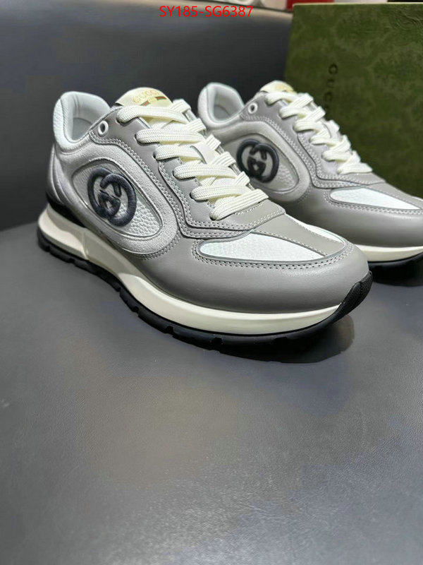 Men Shoes-Gucci best quality fake ID: SG6387 $: 185USD