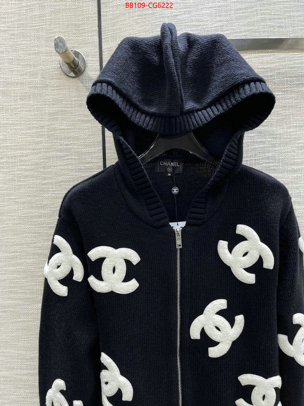 Clothing-Chanel what is top quality replica ID: CG6222 $: 109USD