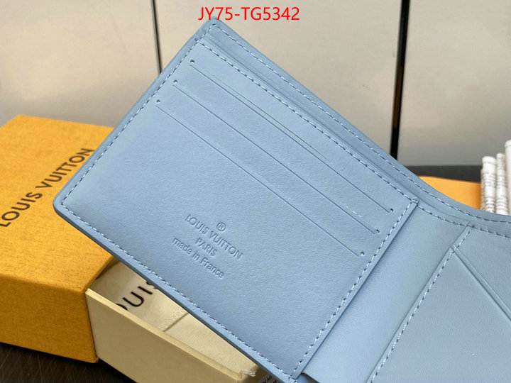 LV Bags(TOP)-Wallet online from china designer ID: TG5342 $: 75USD