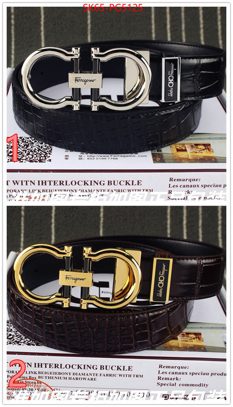 Belts-Ferragamo what is top quality replica ID: PG5125 $: 65USD