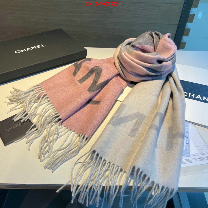 Scarf-Chanel knockoff highest quality ID: MG5559 $: 49USD