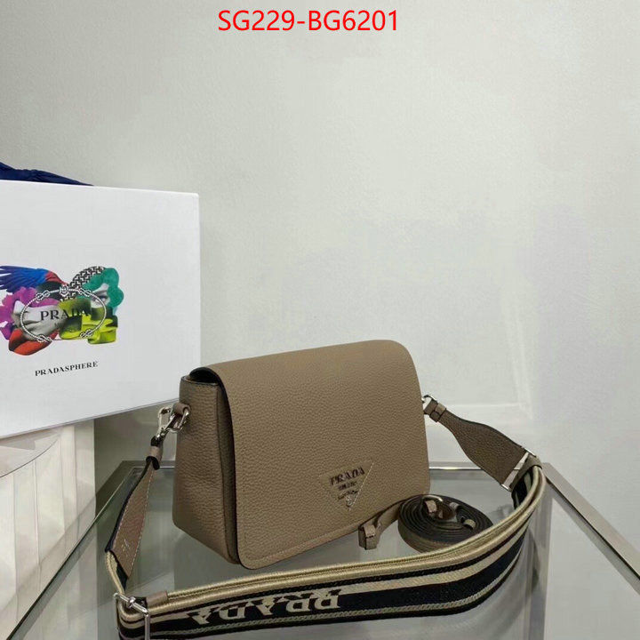 Prada Bags (TOP)-Diagonal- best fake ID: BG6201 $: 229USD,