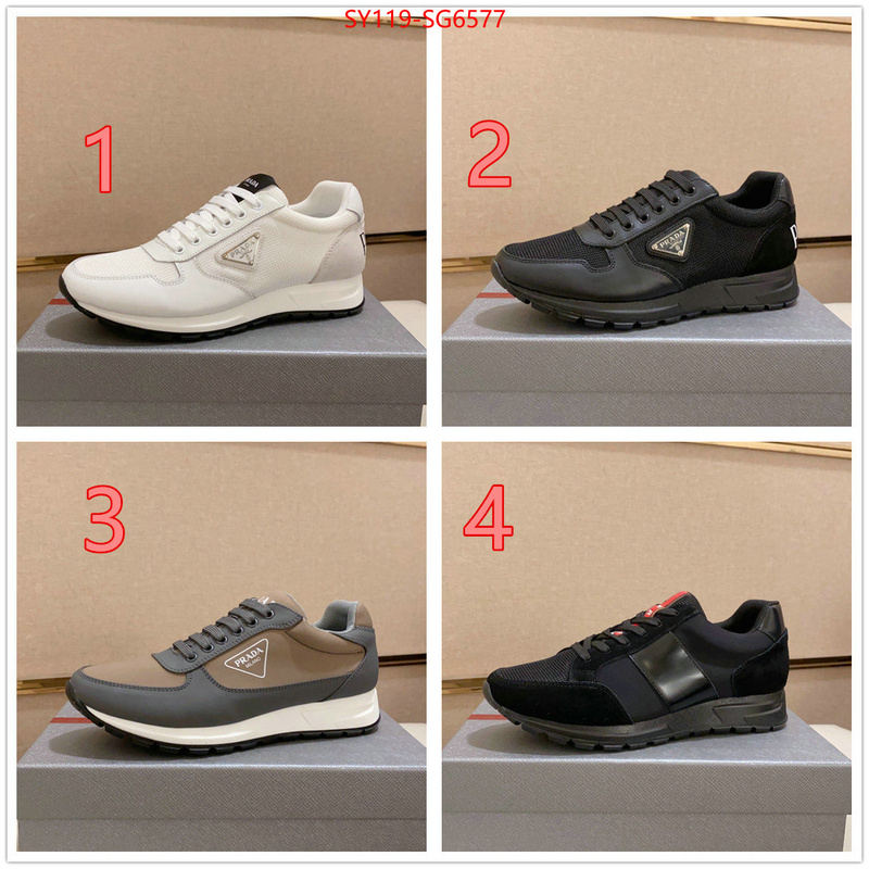 Men shoes-Prada fake ID: SG6577 $: 119USD