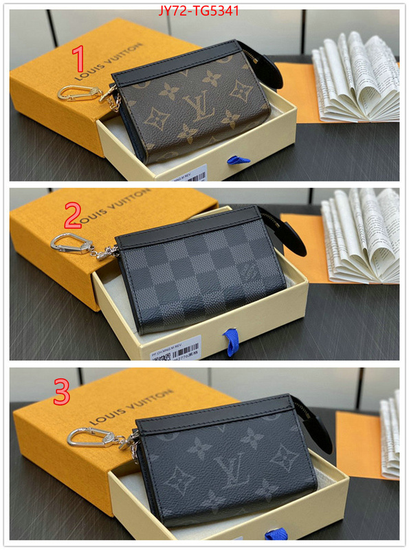 LV Bags(TOP)-Wallet luxury cheap replica ID: TG5341 $: 72USD