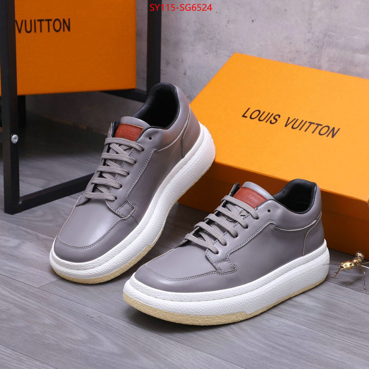 Men Shoes-LV best quality fake ID: SG6524 $: 115USD