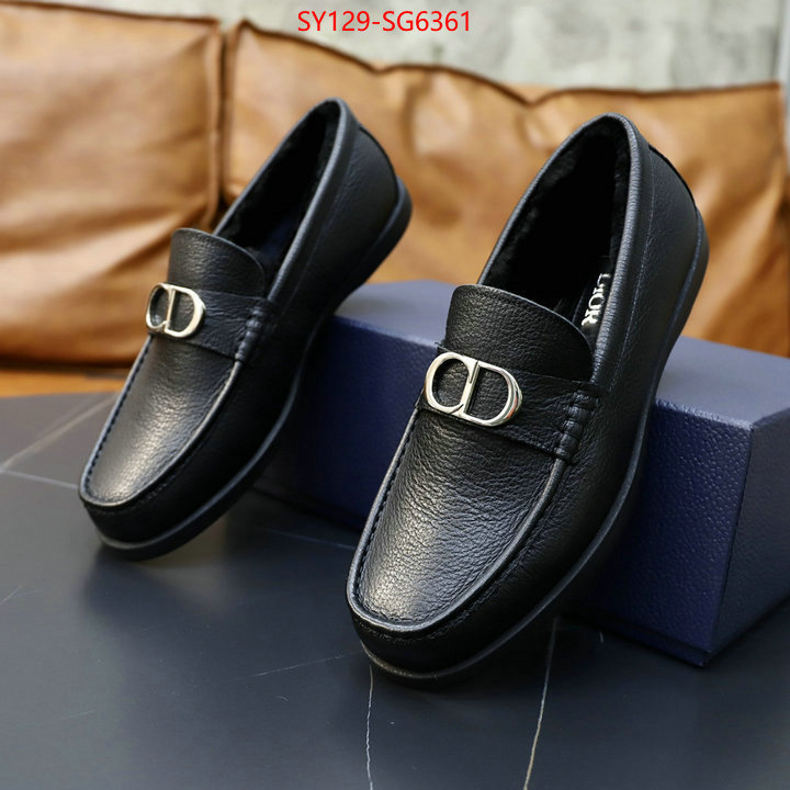 Men shoes-Dior store ID: SG6361 $: 129USD