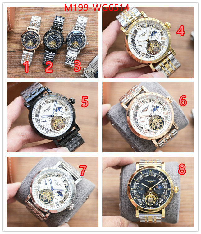 Watch(TOP)-Longines best replica new style ID: WG6514 $: 199USD