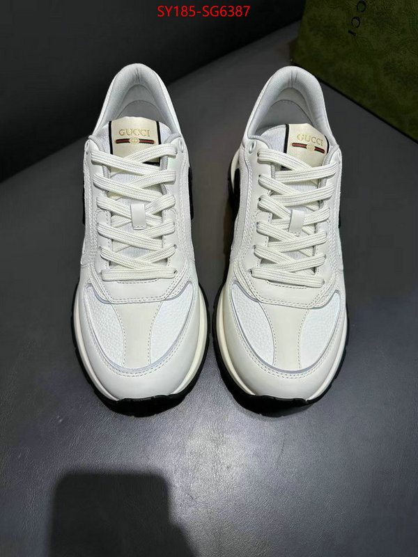 Men Shoes-Gucci best quality fake ID: SG6387 $: 185USD