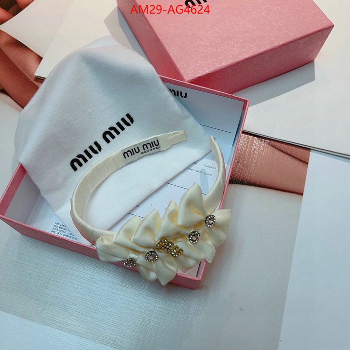 Hair band-MIU MIU flawless ID: AG4624 $: 29USD