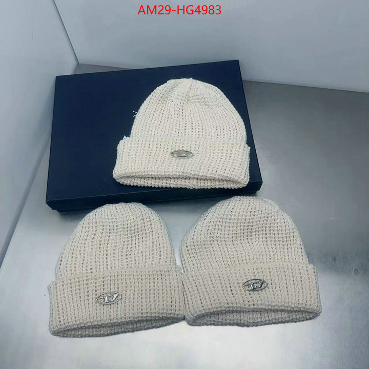 Cap(Hat)-Diesel where quality designer replica ID: HG4983 $: 29USD