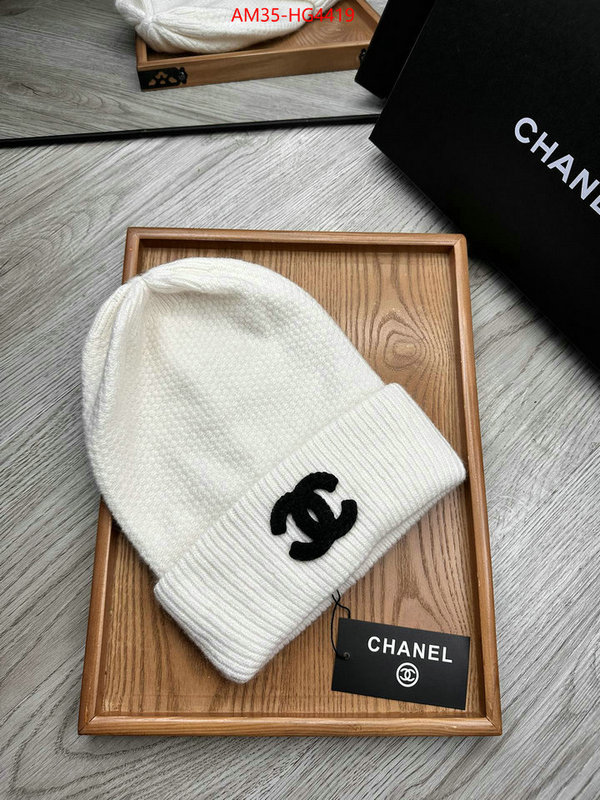 Cap (Hat)-Chanel fashion designer ID: HG4419 $: 35USD