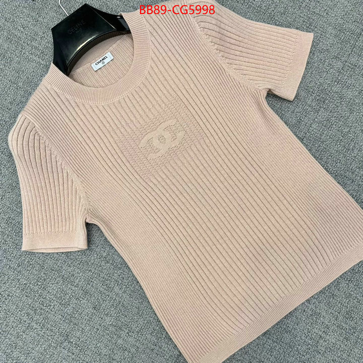 Clothing-Chanel buy best quality replica ID: CG5998 $: 89USD