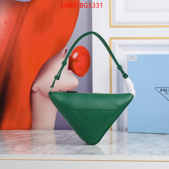 Prada Bags (4A)-Triangle replica aaaaa+ designer ID: BG5331 $: 85USD