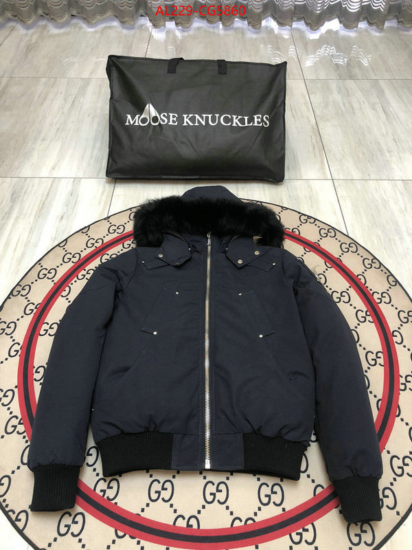 Down jacket Men-Moose Kunckles perfect quality ID: CG5860 $: 229USD