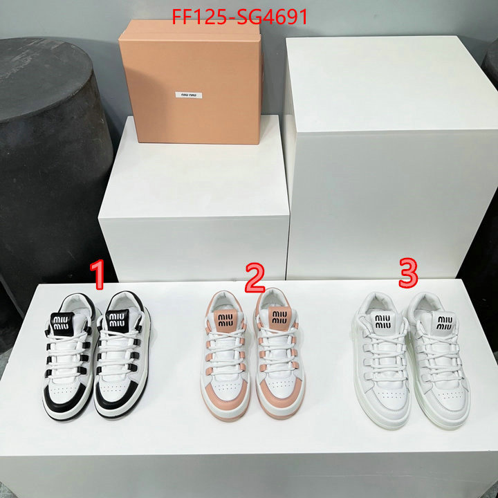 Women Shoes-Miu Miu buy top high quality replica ID: SG4691 $: 125USD