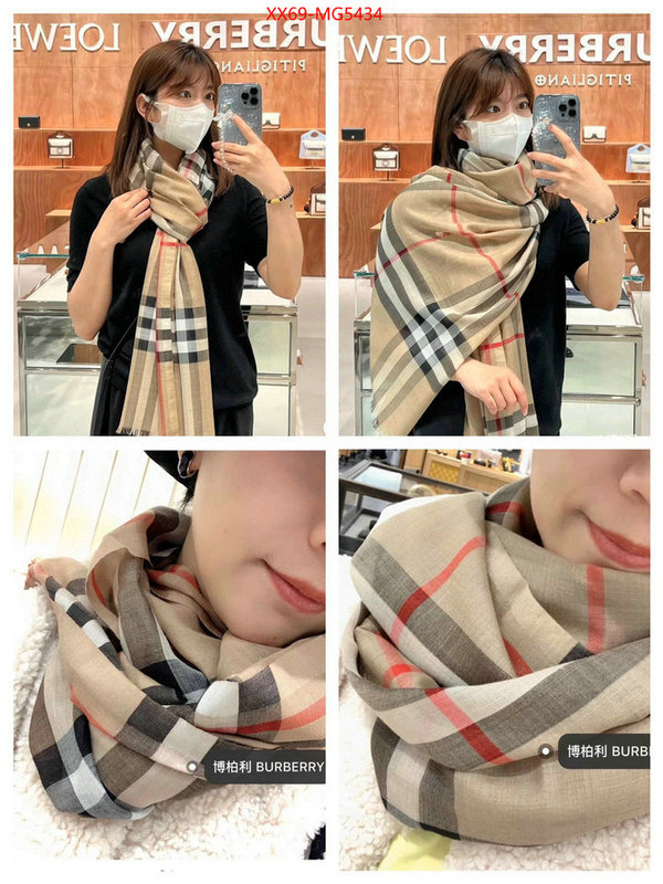 Scarf-Burberry shop the best high quality ID: MG5434 $: 69USD