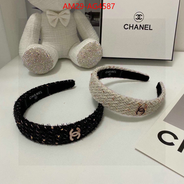 Hair band-Chanel cheap replica ID: AG4587 $: 29USD