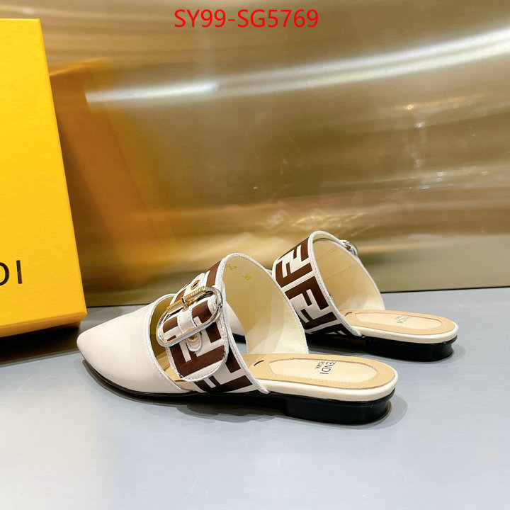 Women Shoes-Fendi high quality 1:1 replica ID: SG5769 $: 99USD