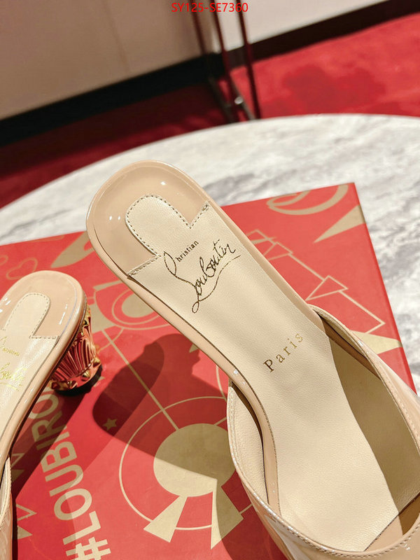 Women Shoes-Christian Louboutin online sale ID: SE7360 $: 125USD