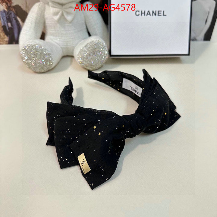 Hair band-Chanel what's best ID: AG4578 $: 29USD