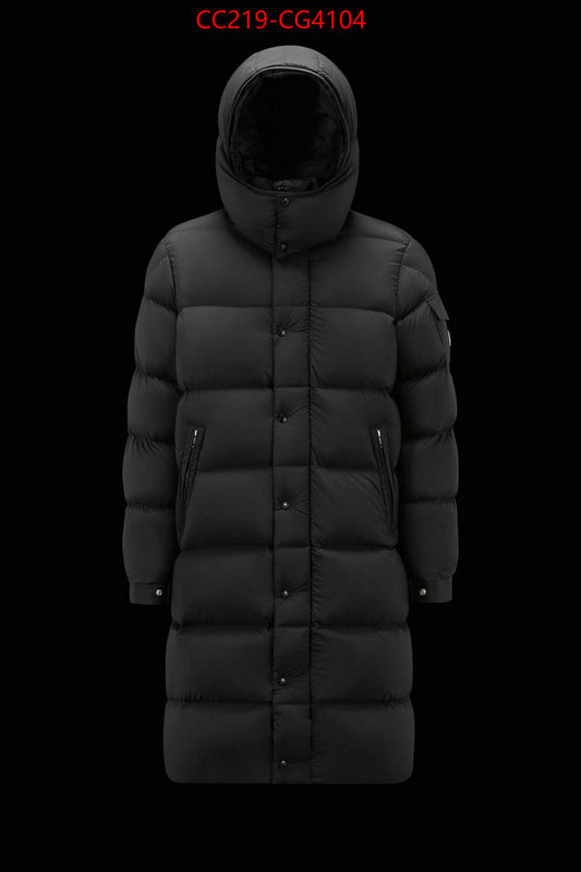 Down jacket Women-Moncler the highest quality fake ID: CG4104 $: 219USD