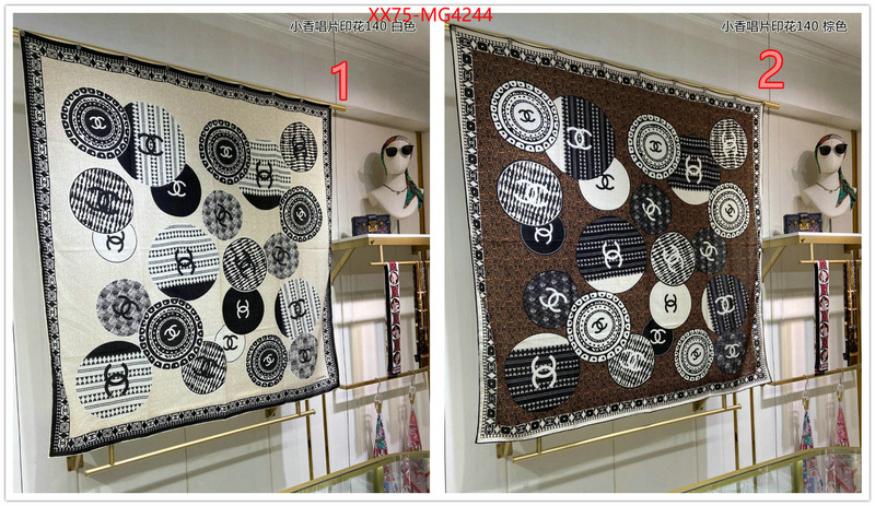 Scarf-Chanel high quality replica designer ID: MG4244 $: 75USD